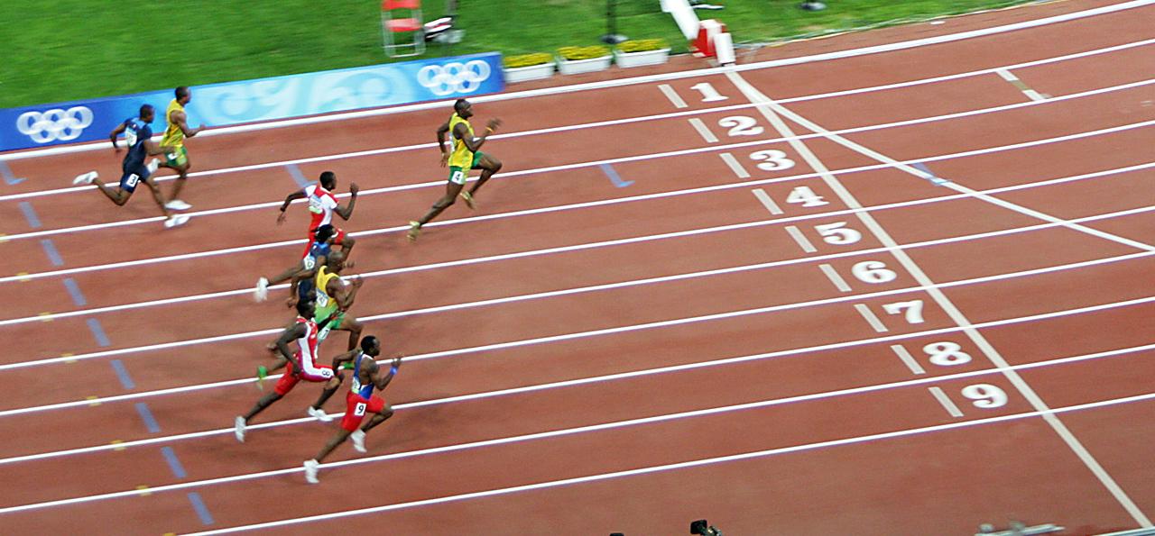 Usain Bolt vinder herrernes 100 meter finale ved OL i 2008